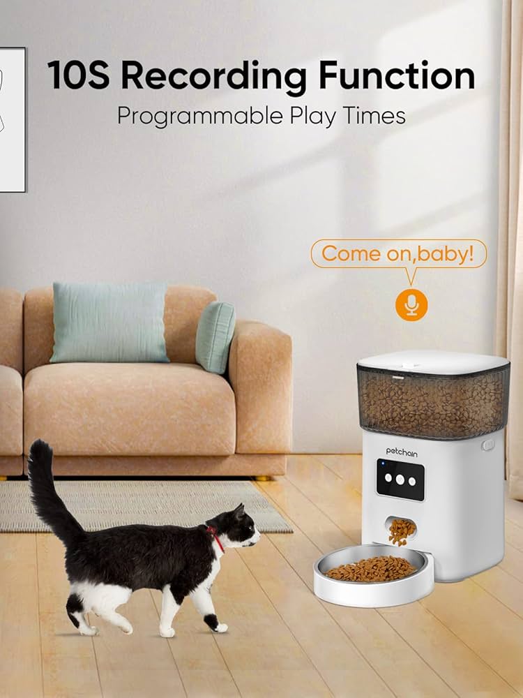 Distributeur automatique WiFi avec enregistrement vocal (4,5L)