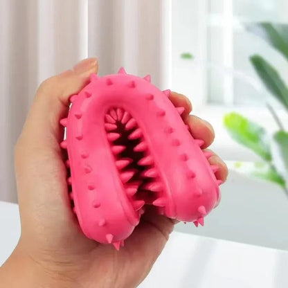 Jouet à Mâcher en Caoutchouc Souple - Forme Sophia - Résistant aux Morsures - Meulage des Dents - Jouet d'Entraînement pour Petits Chiens